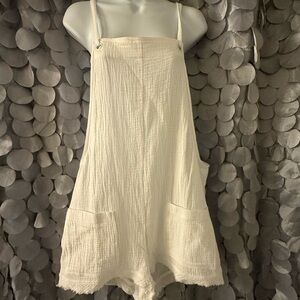 Women's Cream Jumpsuit